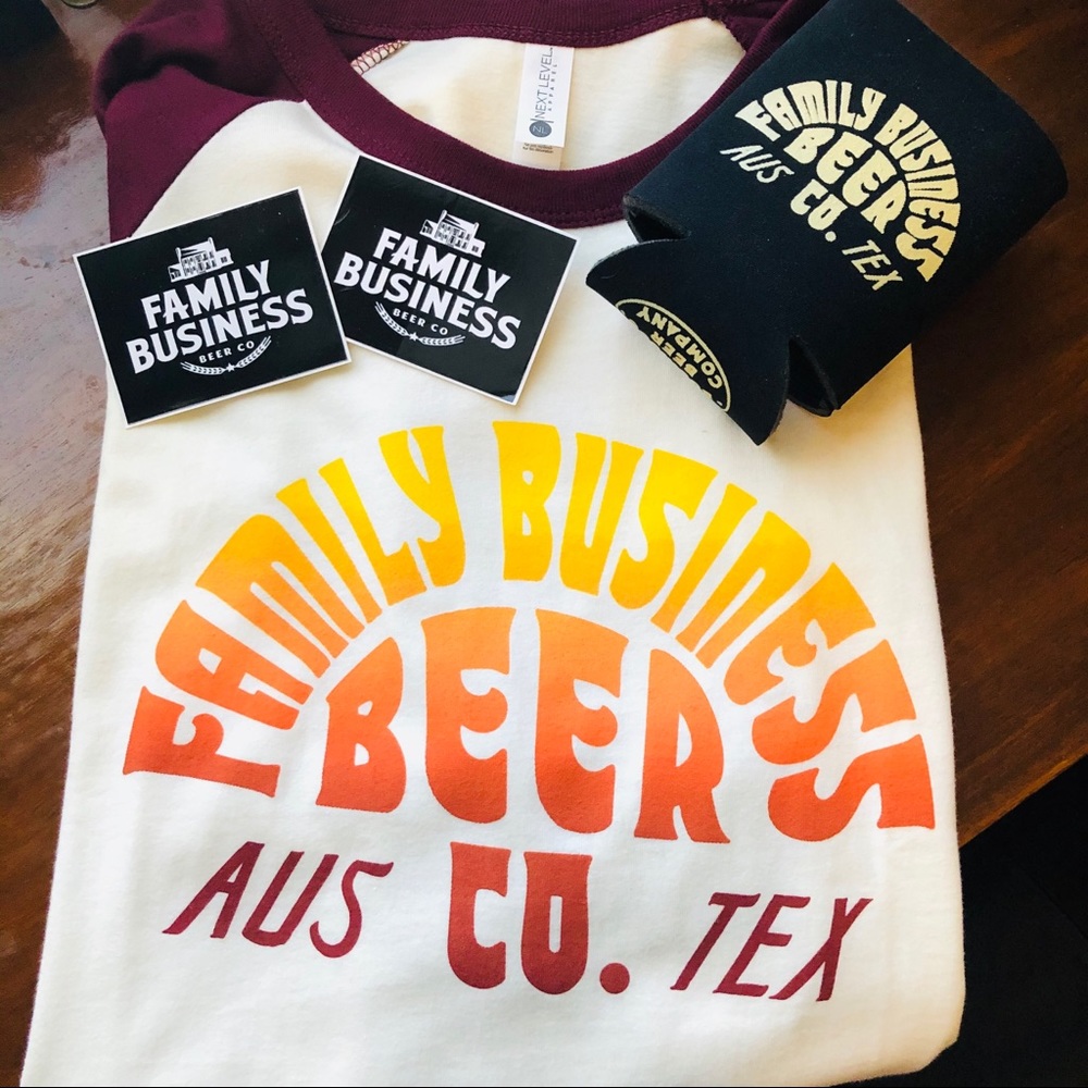 Family Business Beer Co. Jensen Ackles Supernatural shirt, koozie, stickers